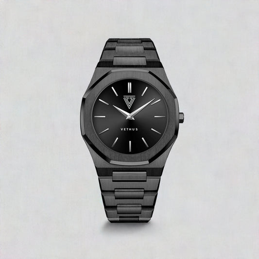 Reloj negro para hombre Vethus Nova reloj elegante